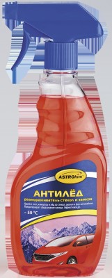 Размораживатель стекол и замков 500мл -50С "Антилед" спрей ASTROHIM AC135 ASTROHIM