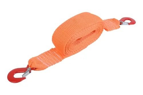 трос буксировочный! лента, 7т, 5м, с крюками, с сумкой\ BRX0080034 BRIX