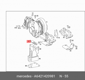 W166 M-KLASSE (ML) (2011>) A 642 142 09 81 MERCEDES BENZ