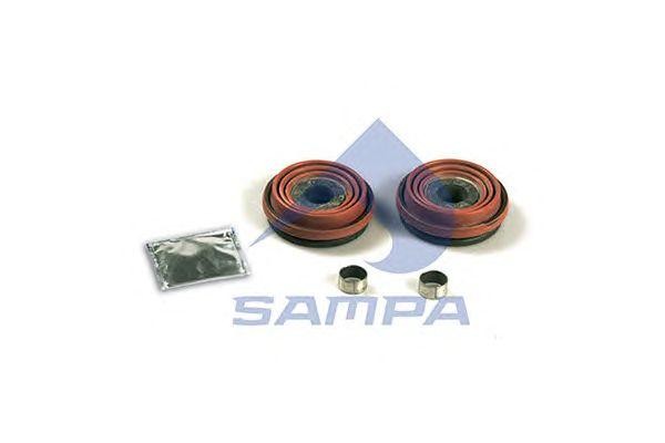 Ремкомплект суппорта KNORR SB5 (пятаки с пыльниками,фиксаторы пятаков) SAMPA 095.521 SAMPA