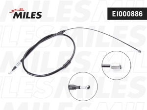 Трос стояночного тормоза RENAULT MASTER III 2800 TR/AV 2.3 dCi EI000886 EI000886 MILES