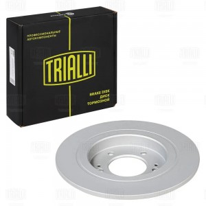 Диск торм. Kia Optima (15-)/Hyundai Creta (21-) 4WD (EPB) зад. d=284 (окраш.) (D DF073113 TRIALLI