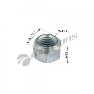 MAN/VOLVO/RVI/BPW M24x3 ключ-SW36 DIN980-10 WN355 MANSONS