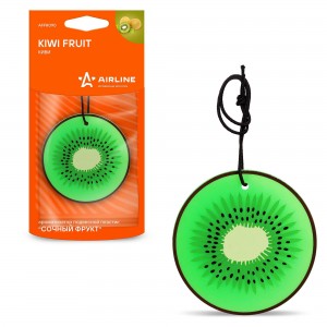 ароматизатор подвесной пластик 'сочный фрукт' киви!\ AFFR090 AIRLINE