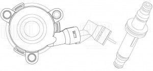 Муфта выкл. сцеп. Opel Astra H (04-) (аналог LuK) (гидравл.)  (CT 2102) CT2102 TRIALLI