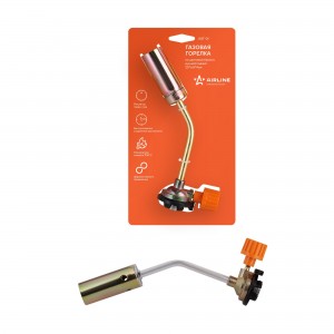 Газовая горелка на цанговый баллон, ручной поджиг, 20*6,8*4 см AGT-01 AGT-01 AIRLINE