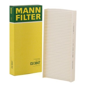Фильтр салонный CU3847 CU3847 MANN FILTER