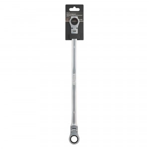 Ключ накидной трещоточный шарнирный 16х18 пласт. подвес PRO (ATAL112) ATAL112 AIRLINE