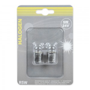 Лампа 24V R5W BA15s блистер (2шт.) GANZ GIP06075 GANZ