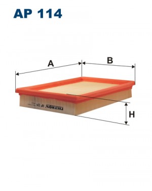 Фильтр воздушный HYUNDAI Accent (99-10) (1.3/1.5) FILTRON AP114 FILTRON