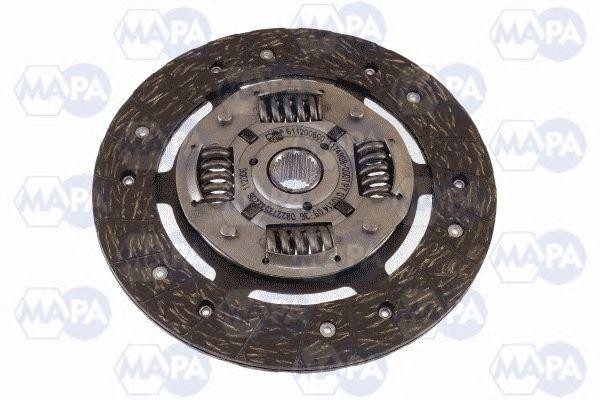 к-кт сцепления! без подш.\ Renault Megane/Scenic 1.4 16V/1.6 16V 02> 022200709 MA PA