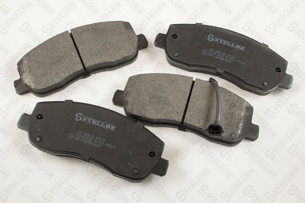 колодки дисковые передние ! с антискрип. пластинами\ Renault Master III 2.3 DCI  000-683B-SX STELLOX