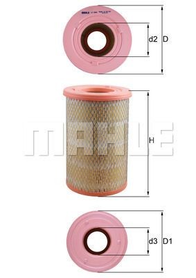 Фильтр масляный Nissan Primera/Sunny 2.0i/GTi 90> /Micra 1.0-1.4 16V 92> OC 218 MAHLE KNECHT