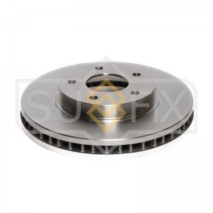 Диск тормозной передний (276x26) MITSUBISHI Lancer(CY/CX) 1.5-2.0 08  FX-1045 FX-1045 SUFIX