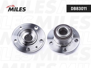 Ступица колеса передняя с подшипником VW POLO седан RUS, SKODA RAPID, FABIA II 9 DB83011 MILES