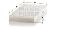 Фильтр салона CU3540 CU3540 MANN FILTER
