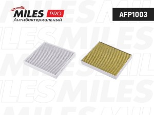 Фильтр салона антибактериальный (серия PRO) HYUNDAI CRETA 16-/TUCSON 16- (FILTRO AFP1003 MILES