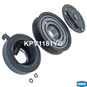 Шкив компрессора кондиционера в сборе KPV1181YU KPV1181YU KRAUF