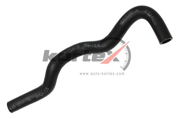 Патрубок радиатора KIA SORENTO/SPORTAGE 2.2 CRDI 09- KRP118 KRP118 KORTEX