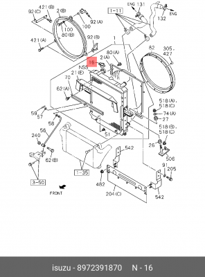 КРЫШКА РАДИАТОРА 8-97239-187-0 ISUZU