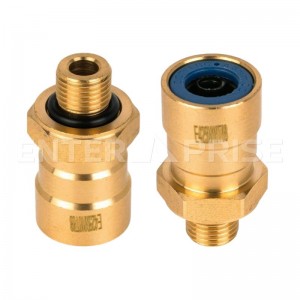 ENTERPRISE  Штуцер М12/Т8 прямой латунь с уплотнителем (TBS-E) E425M12T08 ENTERPRISE
