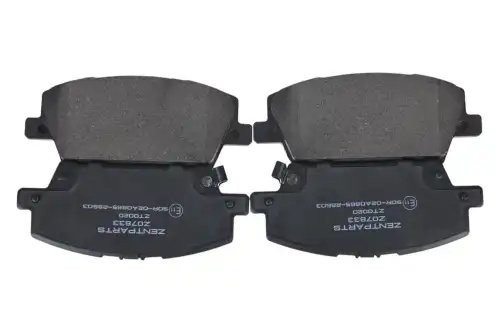 колодки тор. диск. перед. с антиск. пл.! (P28037)\ Honda Civic VII 1.4-2.2 06> Z07833 ZENTPARTS