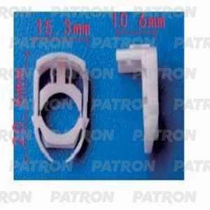 FORD Клипса пластмассовая P371243 PATRON