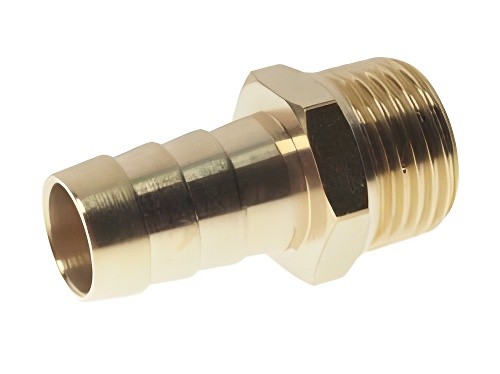 Переходник для компрессора M1/2" наружная резьба "елочка" 20мм ROCKFORCE RF-MH08-14 ROCK FORCE