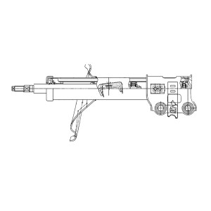 Амортизатор KIA Rio (05-) передний левый газовый CTR GY1379G CTR