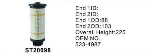 Фильтр топливный ST20098 ST20098 STAL
