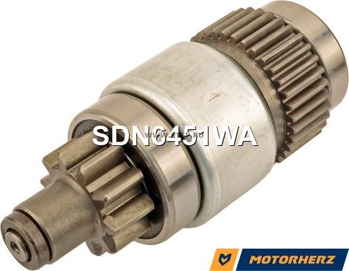 Привод стартера IVECO Stralis (z=10) (бендикс) MOTORHERZ SDN6451WA MOTORHERZ