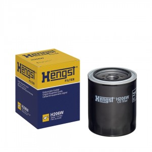 фильтр масляный!\ Toyota Land Cruiser 2.4D-4.2TD 85>/Avensis/Corolla 99> H206W HENGST