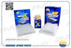 Комплект фильтров (масл.+возд.+салон.) TOYOTA RAV4 A40, 2,0, 2013- AMDSETF156 AMD.SETF156 AMD
