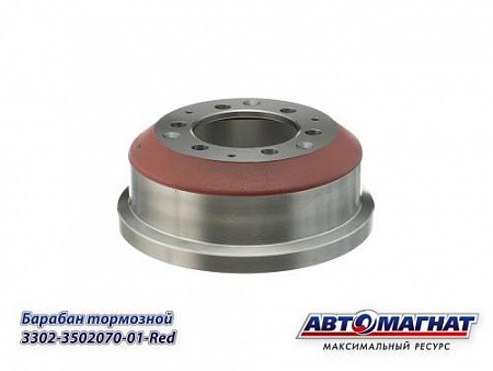 барабан тормозной!\ GAZ 3302/2705 3302350207001 AVTOMAGNAT