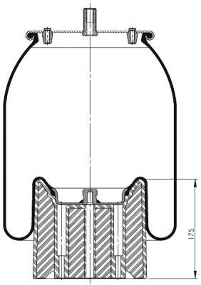 SCHMITZ S01 (1996>) с пластиковым стаканом(084.958-00A - крепёж.к-т) T0070-6318V3 TOPCOVER