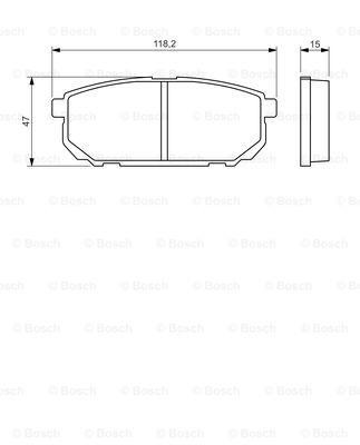 KIA SORENTO (2002-2009) 0 986 494 388 BOSCH
