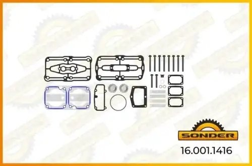 Ремкомплект компрессора полный MAN LK4928 160011416 SONDER
