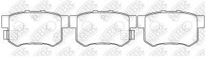 Колодки тормозные HONDA Accord задние (4шт.) NIBK PN8398 NIBK