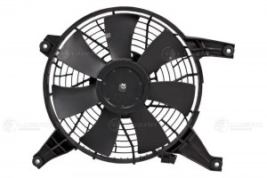 Э/вентилятор конд. с кожухом для а/м Mitsubishi Pajero III (00-)/Pajero IV (06-) LFAC 1189 LUZAR