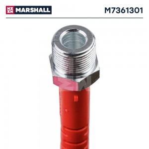 Шланг пневматический витой М22 L=4.0м (красный) MARSHALL M7361301 MARSHALL