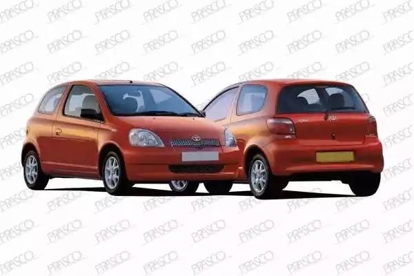 крыло переднее лев. с боковым отверст. под повтор.!\ Toyota Yaris 99-03 TY3203004 PRASCO GROUP