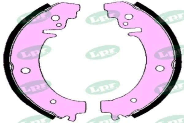 Комплект тормозных колодок 00730 00730 LPR