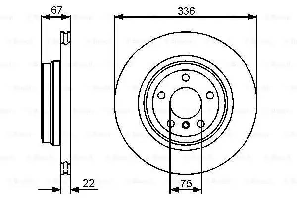 0 986 479 439 диск тормозной задний! BMW E90 325/330/320D 05> 0 986 479 439 BOSCH