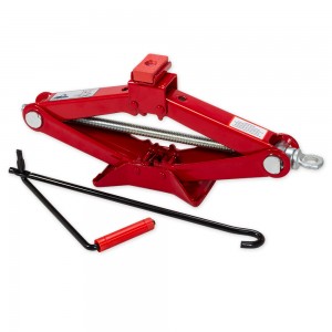 домкрат! механический винтовой ромбовидный 2т 120-395 мм\ R7102004 ARNEZI