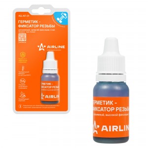 ФИКСАТОР РЕЗЬБОВЫХ СОЕДИНЕНИЙ синий (удаляемый)/6 мл AGAF01 AIRLINE