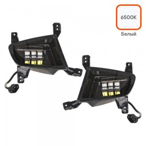 Фара светодиод, четкая свет.граница, 27W Бел, 200х140х200 с рамкой, кмпл 2 шт. ( ALED084 AIRLINE