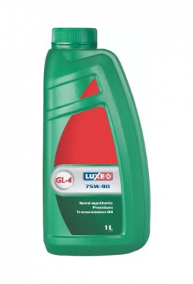 Масло трансмиссионное LUXE 75W-90 GL-4 полусинтетическое 1 л 535 LUXE OIL