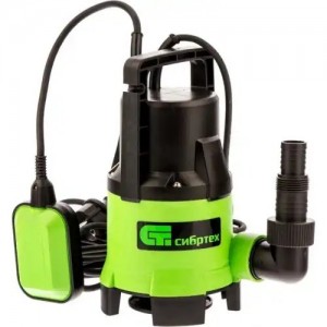 Насос погружной дренажный для грязной воды 650Вт 183л/мин. глубина погружения 7м 97264 SIBRTEC