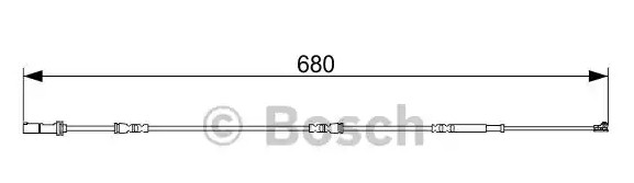 Датчик износа тормозных колодок BMW i3 (W20) передний BOSCH 1987473568 BOSCH