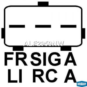 Генератор FORD Mondeo (00-) KRAUF ALF2959NW KRAUF